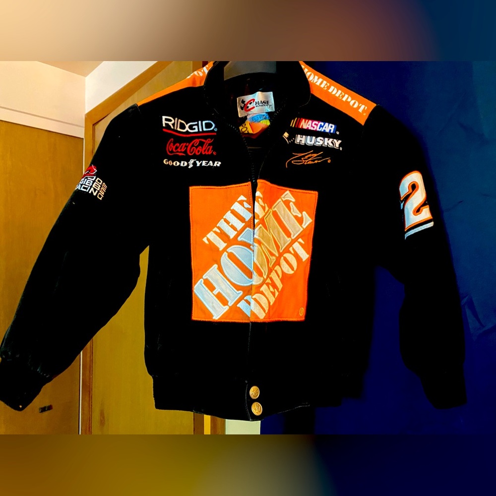 Vintage nascar children’s coat size medium